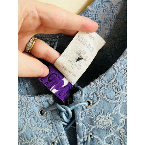 90s Morbid Threads Corset Large - Picture 5 of 8